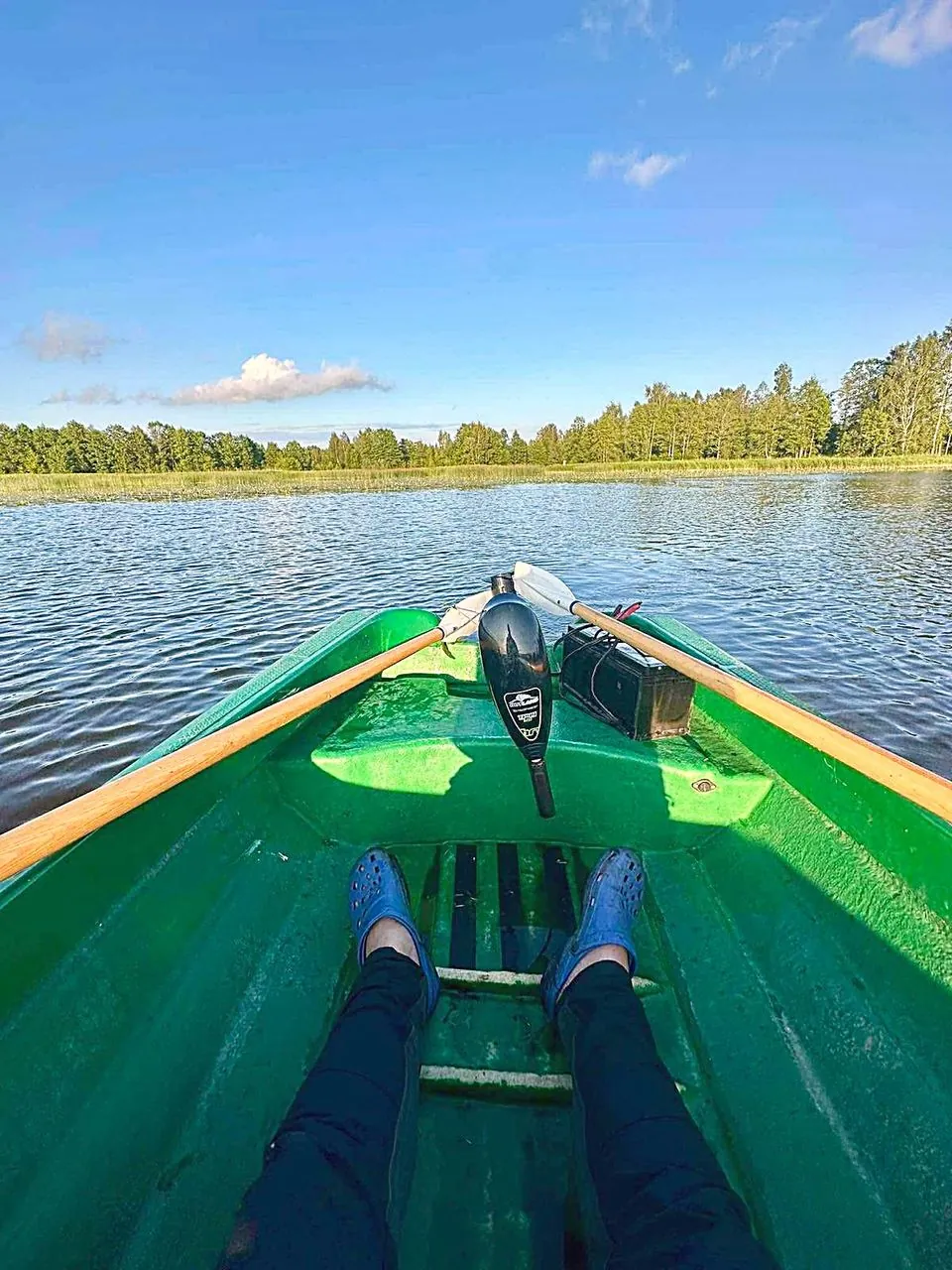 Paadisõit järvel